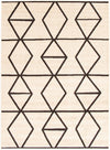 Anandi Ivory-Brown Area Rug - 5'3\" x 7'3\"