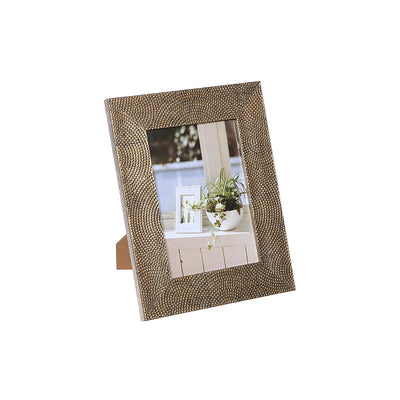 4" x 6" Picture Frame Mackenzie Gold - Set of 2 Frames|Cadre photo doré Mackenzie de 4 po x 6 po - ensemble de 2 cadres