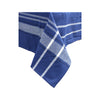 French Border Tablecloth 52 x 72 Navy Blue
