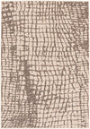Sadie Safari Silver-Black Area Rug - 7'10\" x 10'2\"