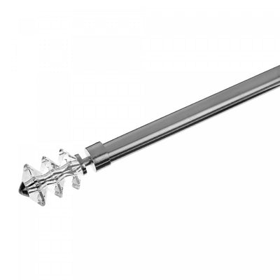 25/28mm Drape Pole Set Paragon - Nickel66-120 Drape Accessories|Ensemble de tringles à rideaux Paragon de 25 à 28 mm - accessoires pour rideaux de couleur nickel de 66 à 120 po