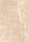 Sadie Safari Taupe-Champagne Area Rug - 7'10\" x 10'2\"