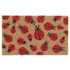 Coir Door Mat Crawling Ladybugs Floormat