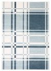 Roma Blue Machine Washable Area Rug - 5'0\" x 7'0\"