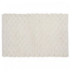 Handwoven Pompom Bathmat White 20 x 32 Bathmat