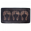 Footprints Rubber Boot Tray Floormat