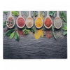 Printed Glass Cutting Board Spices - Set of 2