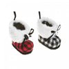 Buffalo Plaid Boot Ornament - Set of 12 Christmas Ornaments