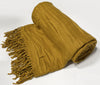 Sion Curry Throw Blanket - 50x60