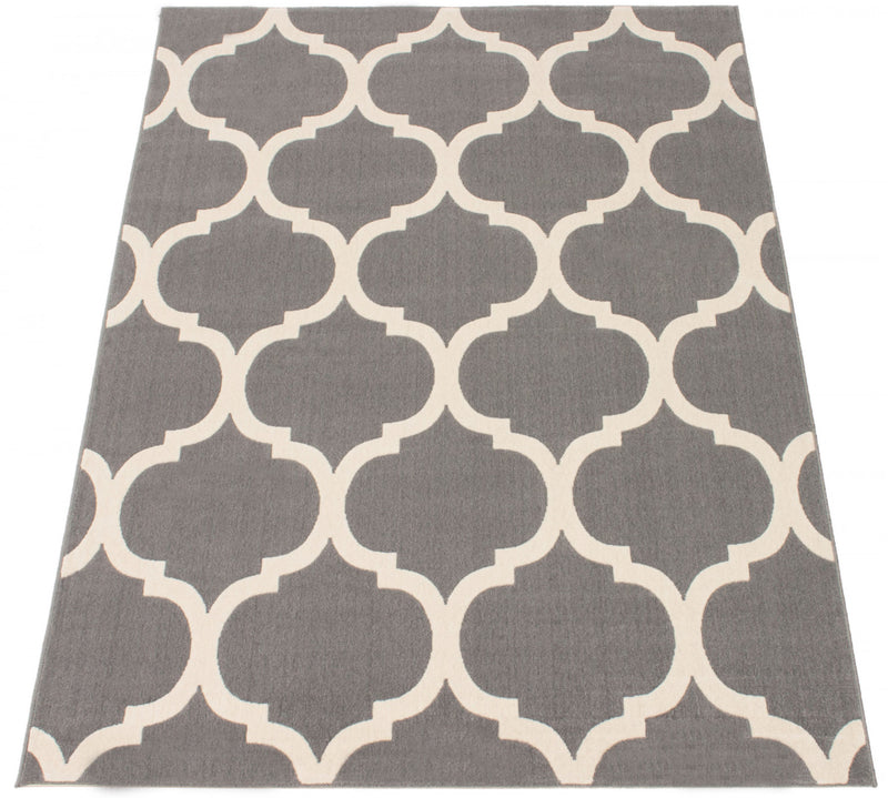 Aliya Grey 5'3" x 7'7" Area Rug The Brick