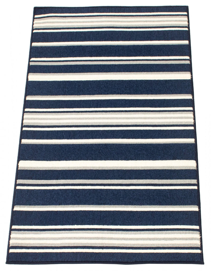 Talya Navy 2'8" x 4'11" Area Rug The Brick