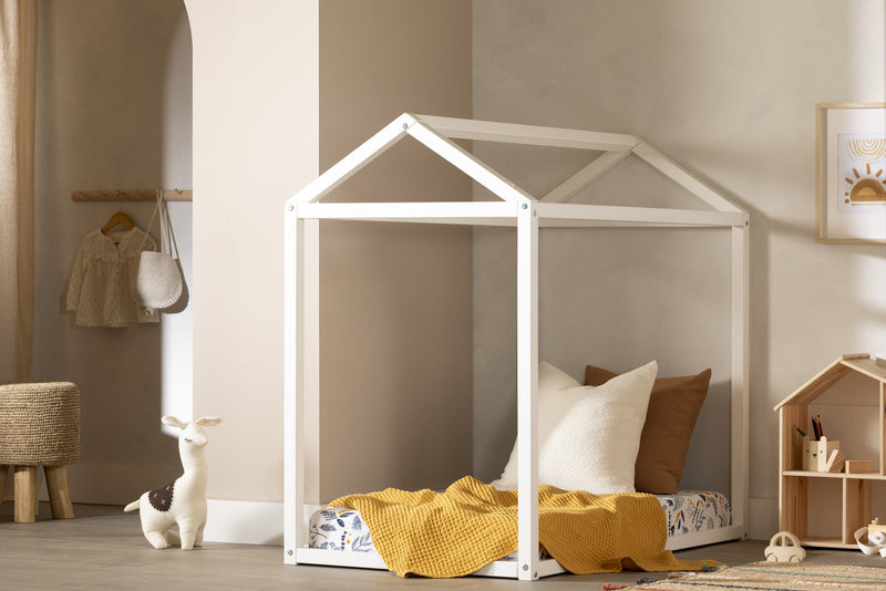 Sweedi Twin Transition House Bed White The Brick