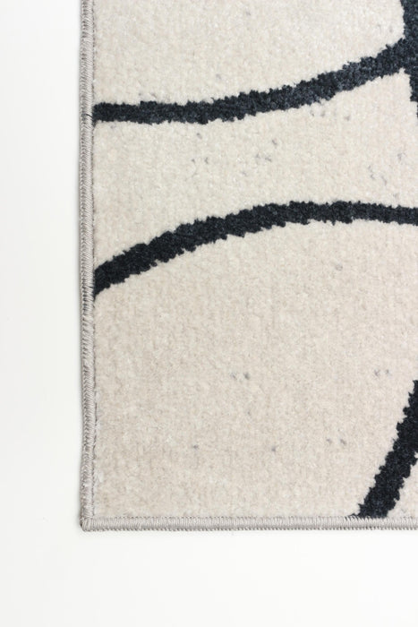 Terali Ivory Machine Washable Area Rug - 6'0\" x 9'0\"