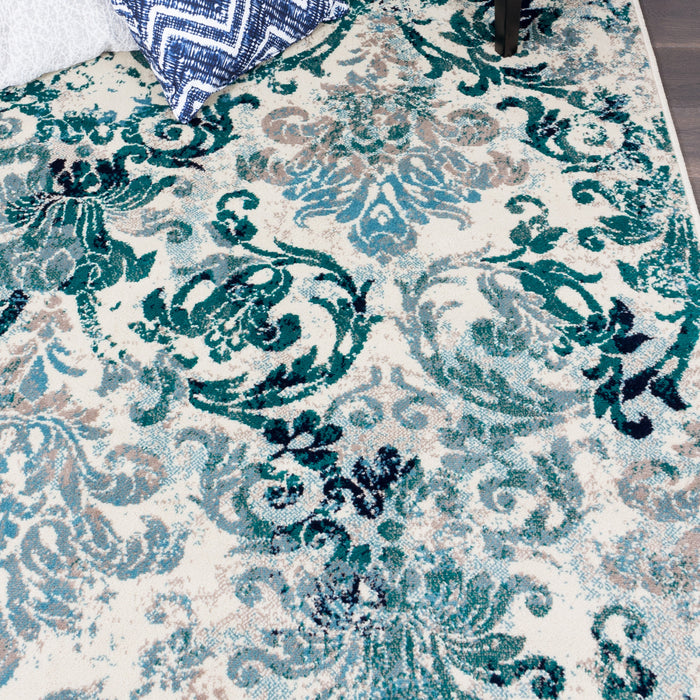 Sav Vin Flora 3x5 Area Rug