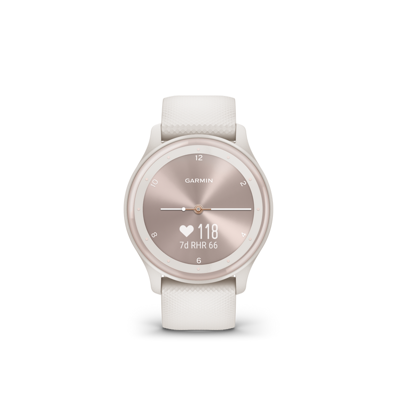 Garmin vivomove 40 mm Sport Smartwatch Ivory