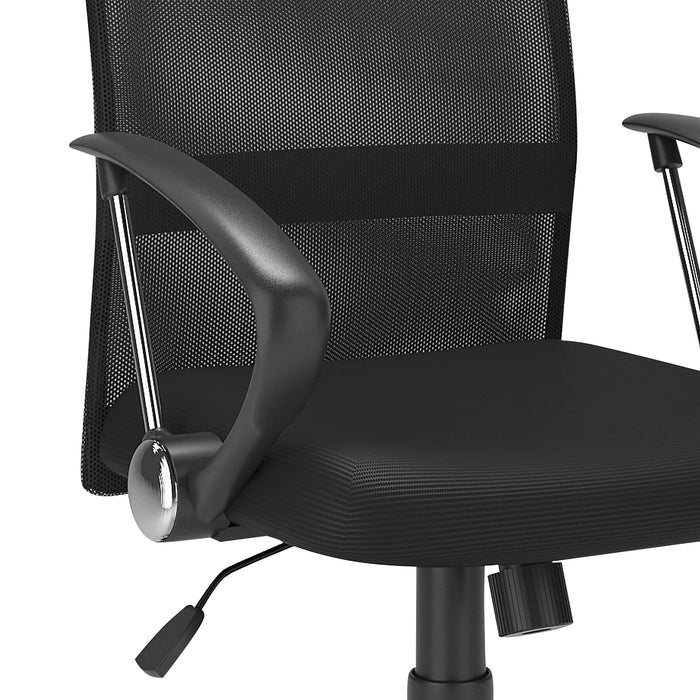 Andre 24\" Adjustable Mesh Office Chair - Black