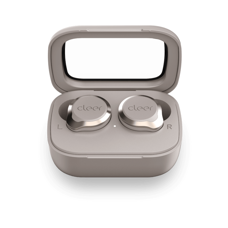 Cleer Audio ALLY PLUS II Wireless Earbuds Stone The Brick