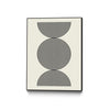 \"Simplicity Ii\" Canvas Framed Black 24x32 Wall Art
