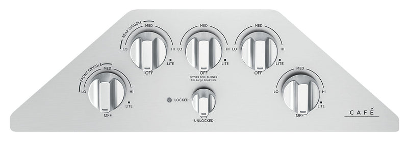 Cafe 30\" 5-Element Gas Cooktop - Stainless - CGP95302MS1