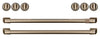 Café Electric Range Brushed Bronze Knobs and Handles Set - CXFCEHKPMBZ