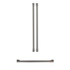 Café French-Door Refrigerator Brushed Black Handle Set - CXMA3H3PNBT