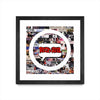 \"Its Here To Stay\" Matted and Framed Black 30x30 Wall Art