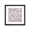 \"Gorgeous Crowd\" Matted and Framed Black 30x30 Wall Art