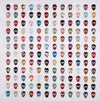 \"Gorgeous Crowd\" Giant Art 72x72 Wall Art