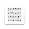\"Life Is Short Buy The Shoes\" Matted and Framed White 36x36 Wall Art