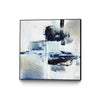 \"On Ice\" Canvas Framed Black 20x20 Wall Art
