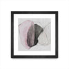 \"Tickled With Pink\" Matted and Framed Black 30x30 Wall Art