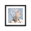 \"Getting My Tan On\" Matted and Framed Black 30x30 Wall Art