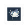 \"Bells In Motion\" Matted and Framed White 36x36 Wall Art