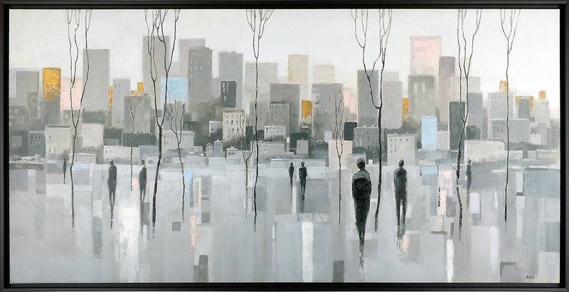 City Life - 33\" x 63\"