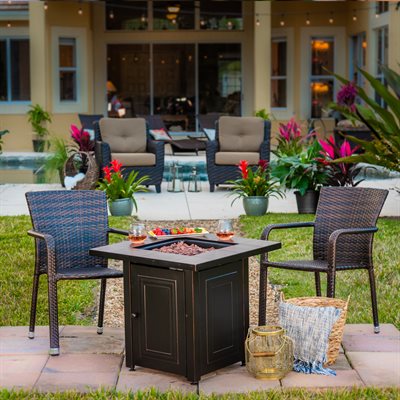 Endless Summer 28\" Vanderbilt LP Gas Fire Table