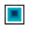 \"After Josef D\" Matted and Framed Black 30x30 Wall Art