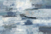 \"Clear Water Indigo And Gray\" Giant Art 84x54 Wall Art