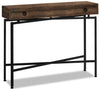 Harper 42.5\" Sofa Table with Drawer - Brown Reclaimed Wood-Look