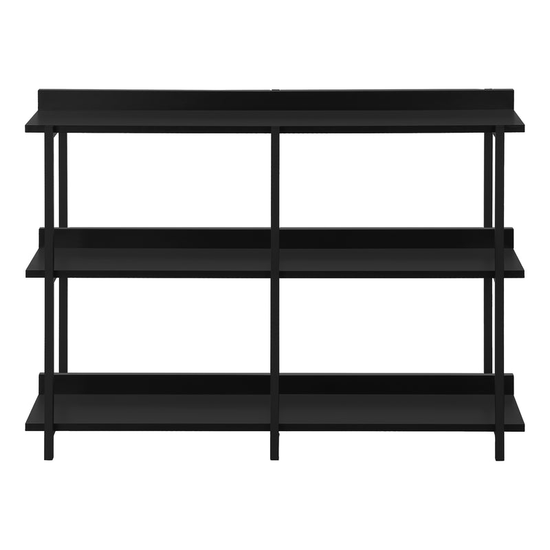 Black on Black Console Table The Brick
