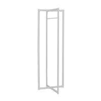 White Metal Coat Rack