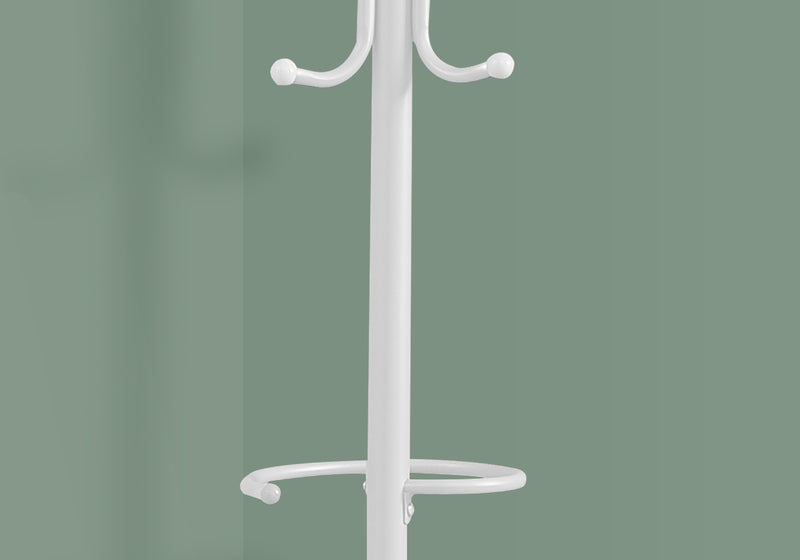 White Metal Coat Rack The Brick