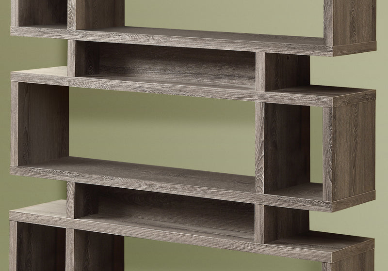 Dark Taupe Modern Style Bookcase