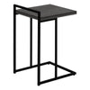 Grey Black Metal Side Table