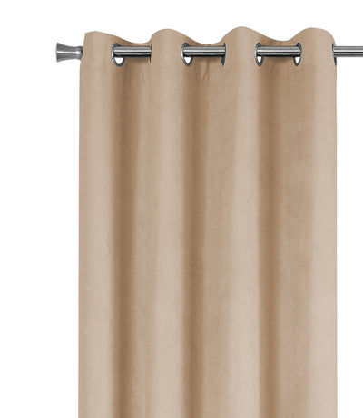 Beige Darkening 2-Piece Curtain Panel - 54" x 95"