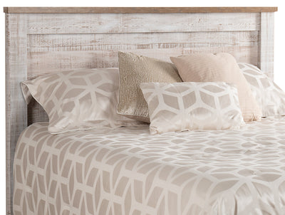 Kaia Twin Headboard - {Country} style Headboard in Whitewash {Engineered Wood}
