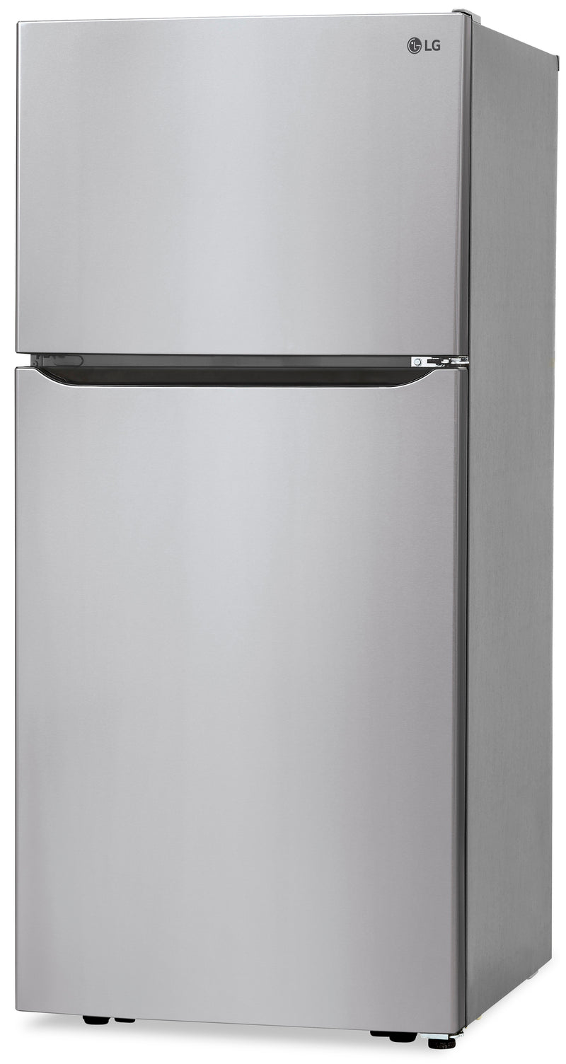LG 30" 20 Cu. Ft. TopMount Refrigerator Smudge Proof Stainless S