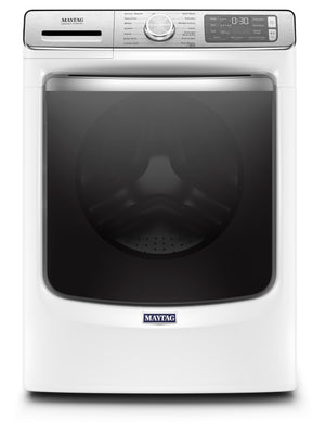 Maytag 5.8 Cu. Ft. Smart Front-Load High-Efficiency Steam Washer - White - Stackable - MHW8630HW