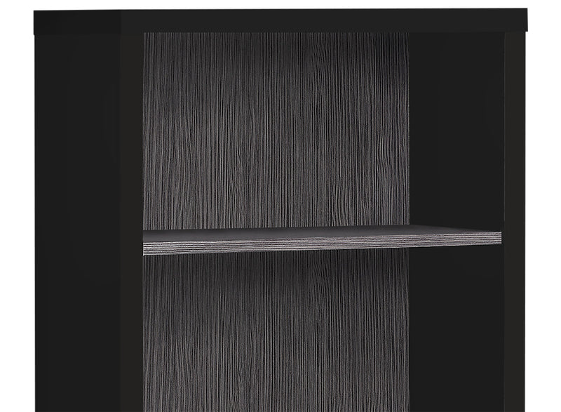Orion 23.75\" 3-Shelf Bookcase - Greyish Black