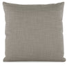 Linen-Look Fabric Accent Pillow - Cabo Smoke