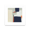 \"Bay Bridge V1\" Matted and Framed White 30x30 Wall Art